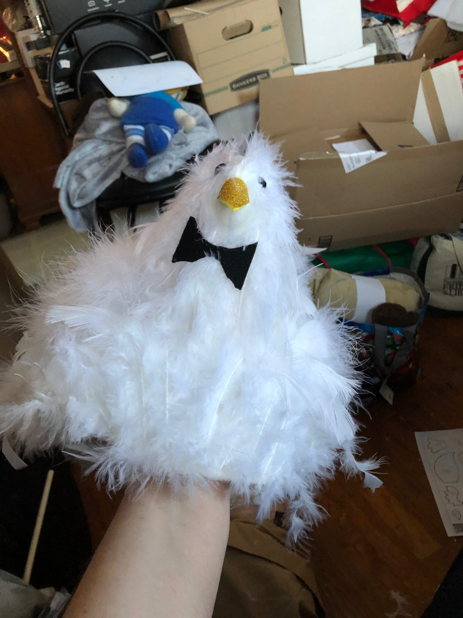 Crafty Tuesday the Tale of the Chicken Hat | No Strings Attached